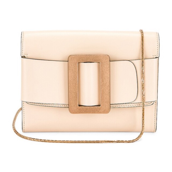 BOYY Bags New Boyy Beige Buckle Travel Case Leather Crossbody Bag